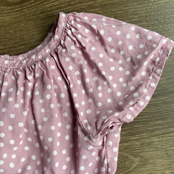 🎀Cat & Jack Pink Polka Dot Dress - 3T - Picture 2 of 4